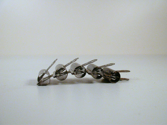 5 Bulldog Vintage Paperclips. Made in England Vintage Office Supply, Medium Paper clips 1.25"