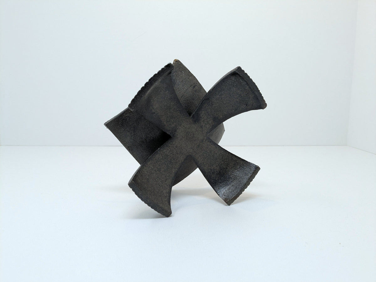 Textured Metal Pique-Cierge Candle Stand | Brutalist Style