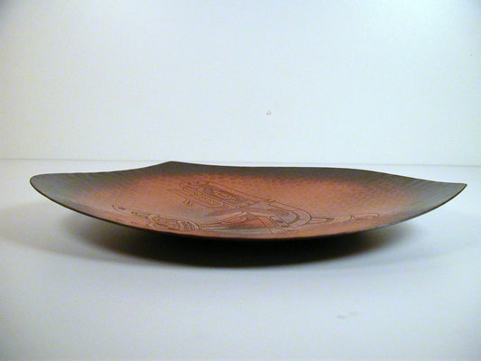 HArold Alfred Copper Plate | Killer Whale Design