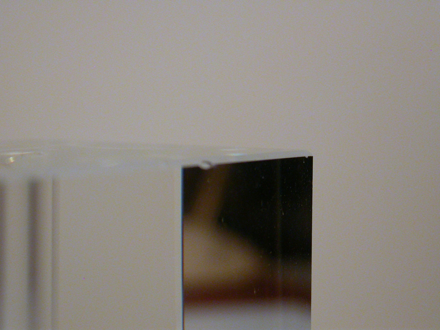 Crystal Glass Bud Vase, Solid Glass Rectangular Cube Vase