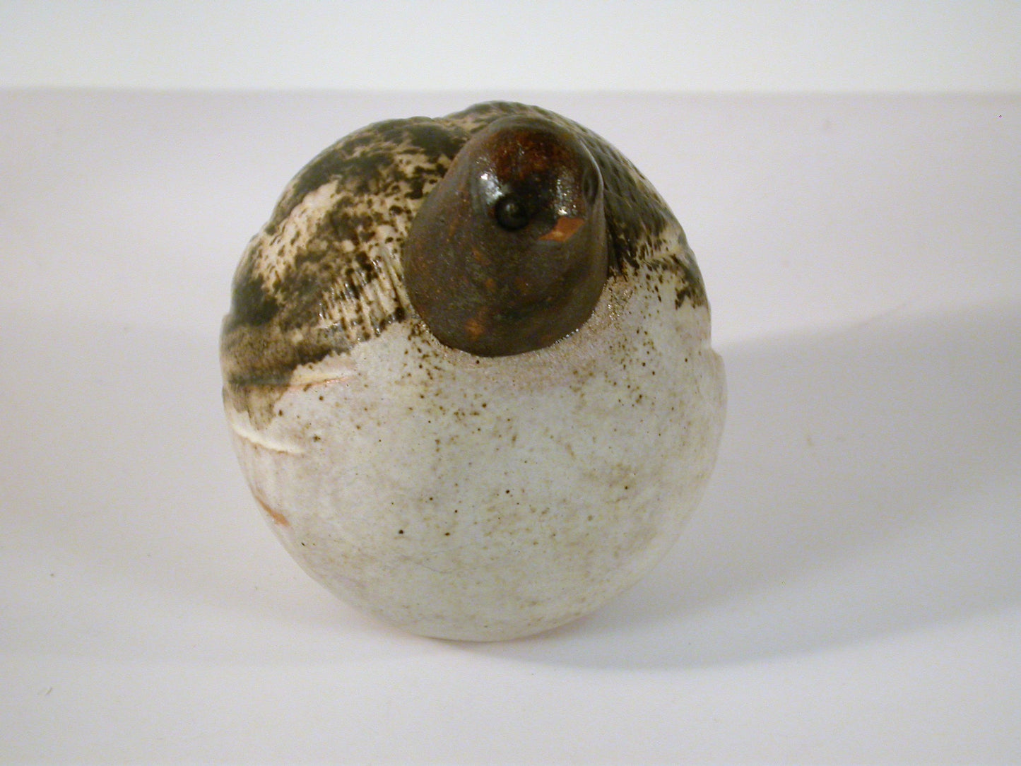 Donna McLaren Vintage Stylized Abstract Art Pottery of a Partridge , McLAren Pottery North Vancouver B.C.