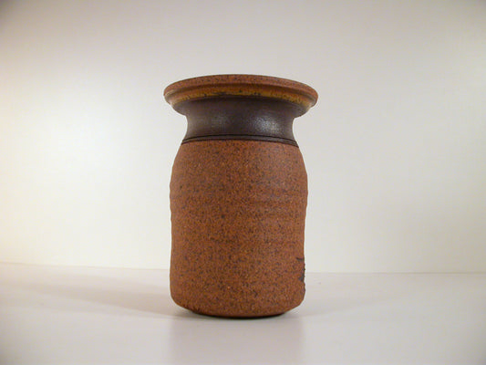 Drahanchuk Studio Stoneware Pottery Vase or Candle Holder