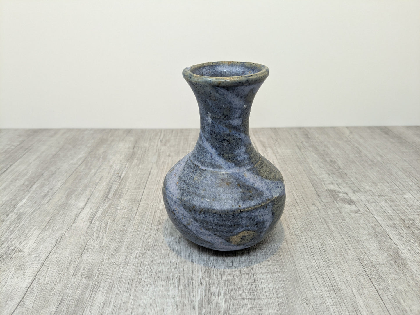 Edna Thompson Blue Mauve Vase | Vancouver Island Artisan Potter