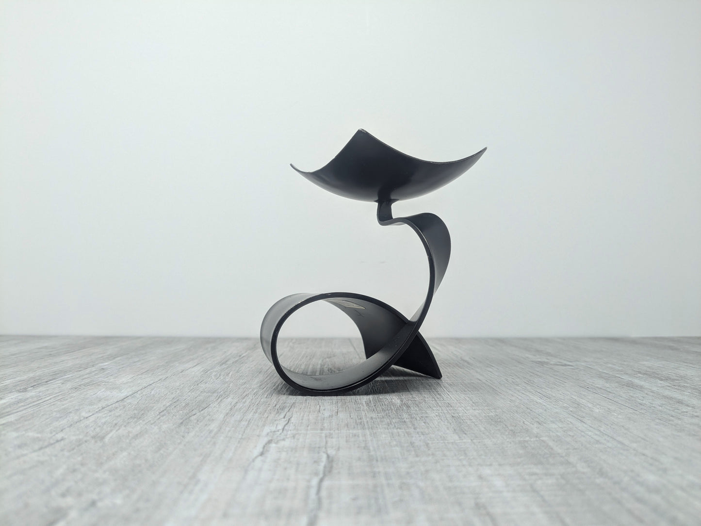 Ferart Candle Stand | Steel Brutalist Candle Holder
