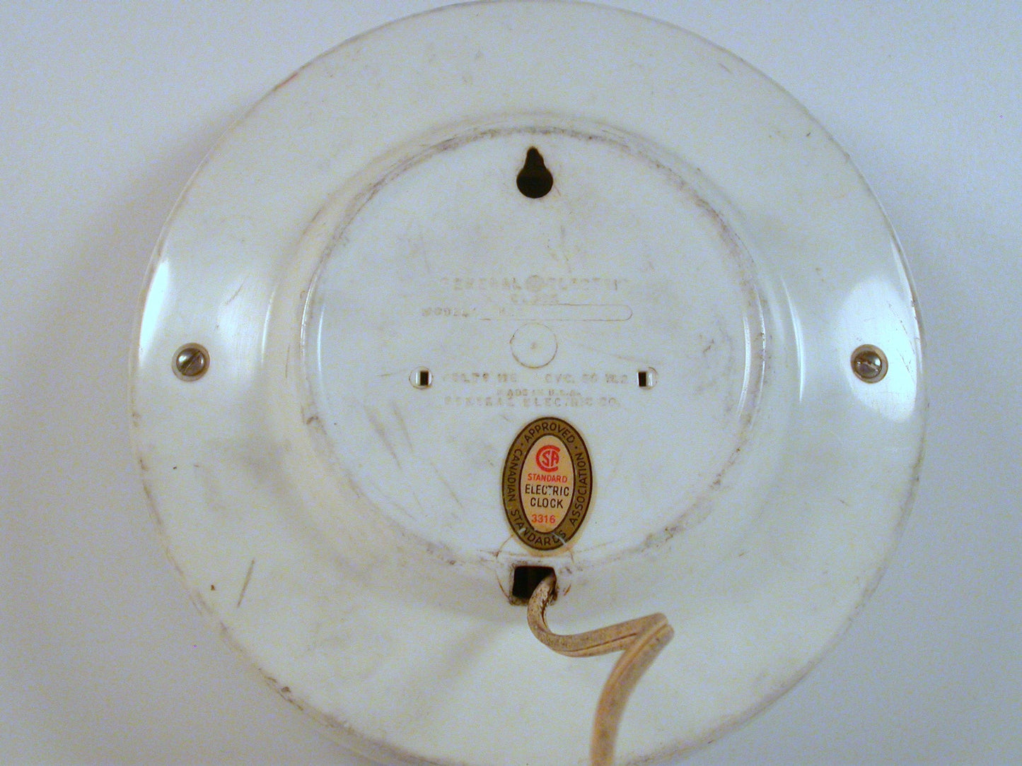 GE Electric Wall Clock | Vintage Kitchen Clock