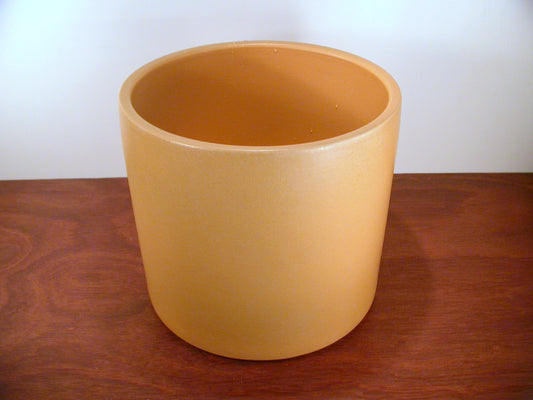 Gainey Mustard Yellow AC 12 Ceramic Planter, Mid Century Modern Planter by Gainey Ceramics