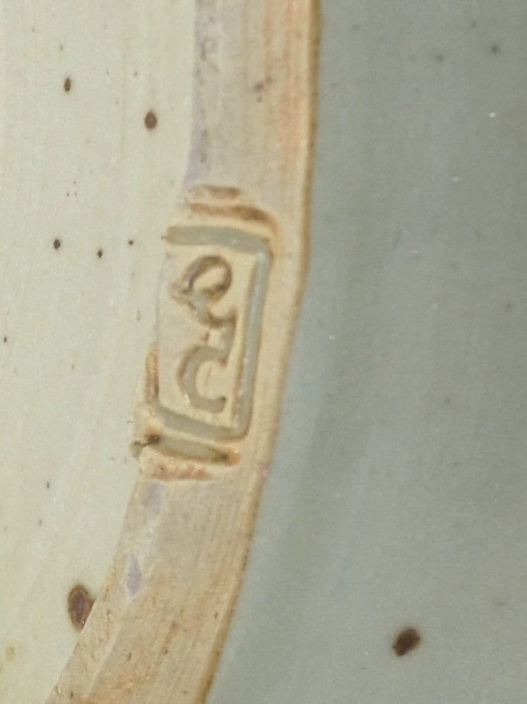 Gary Cherneff Large Stoneware Lidded Jar | Hand Thrown Studio Pottery | Kitchen Storage