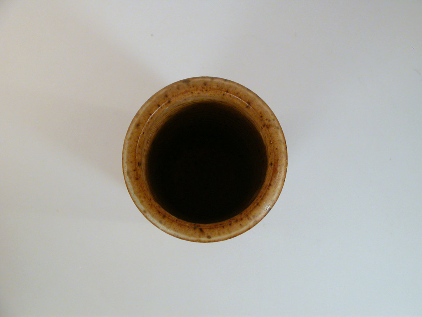 Hansen Ross Studio Pottery | Stoneware Cylinder Vase | Signed Folmer Hansen 1981