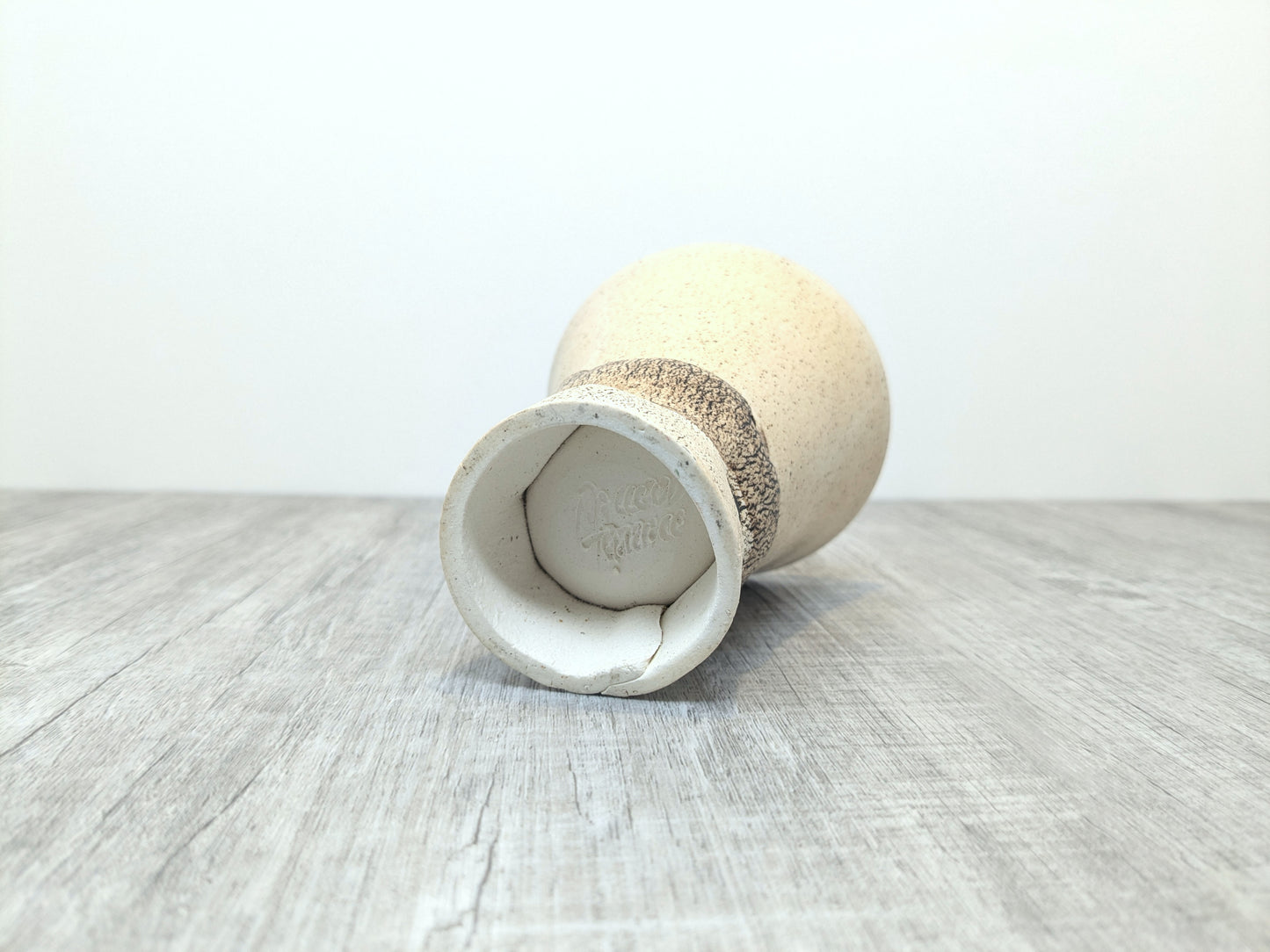 Jan MacLeod Studio Pottery Goblet | Vintage Terrace BC Pottery