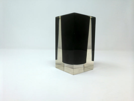 Vintage Lucite Italian Vase or Desk Organizer 1970's
