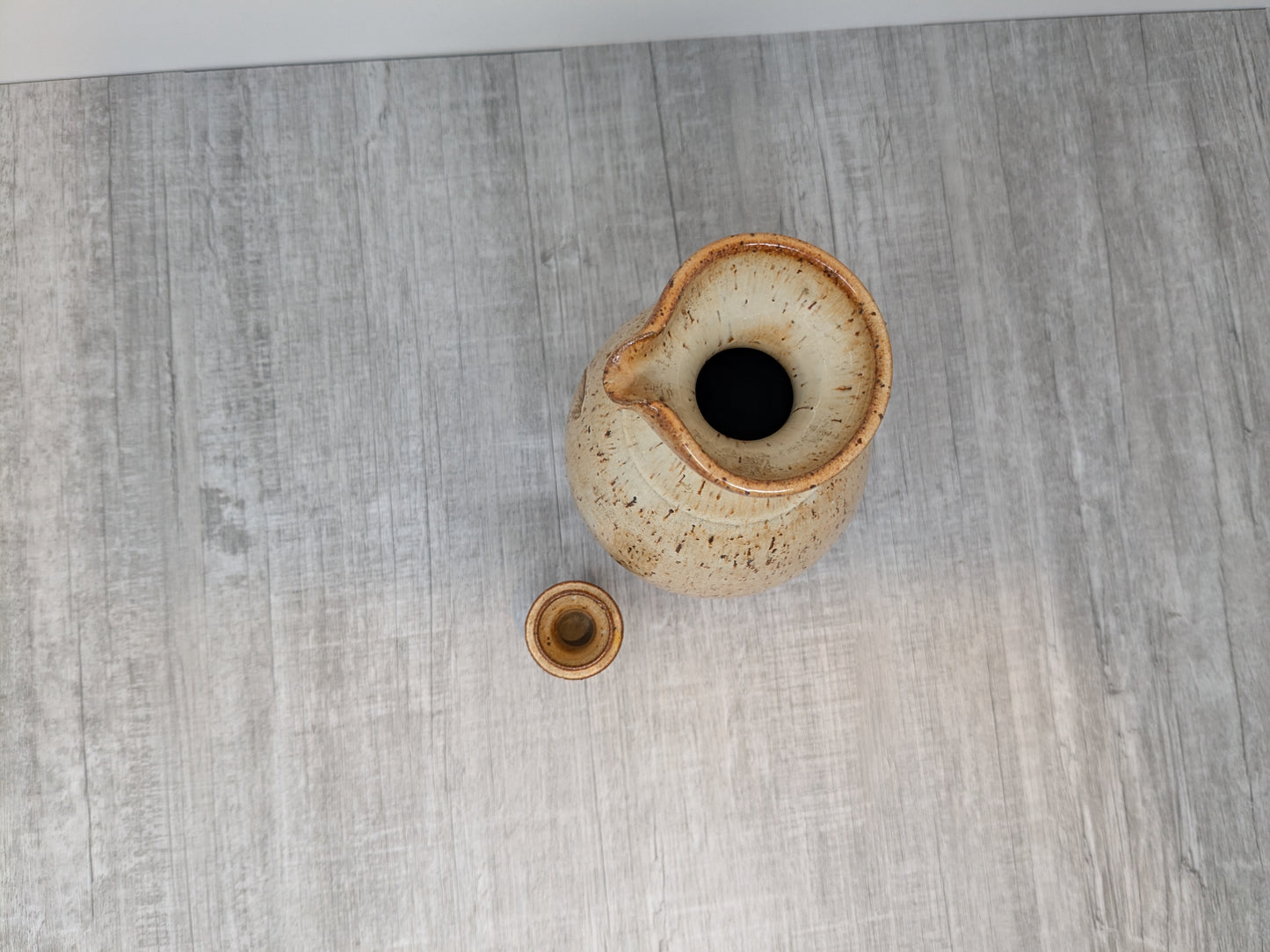 Meg Buckley Pottery | Stoneware Decanter or Vinegrette Dispenser