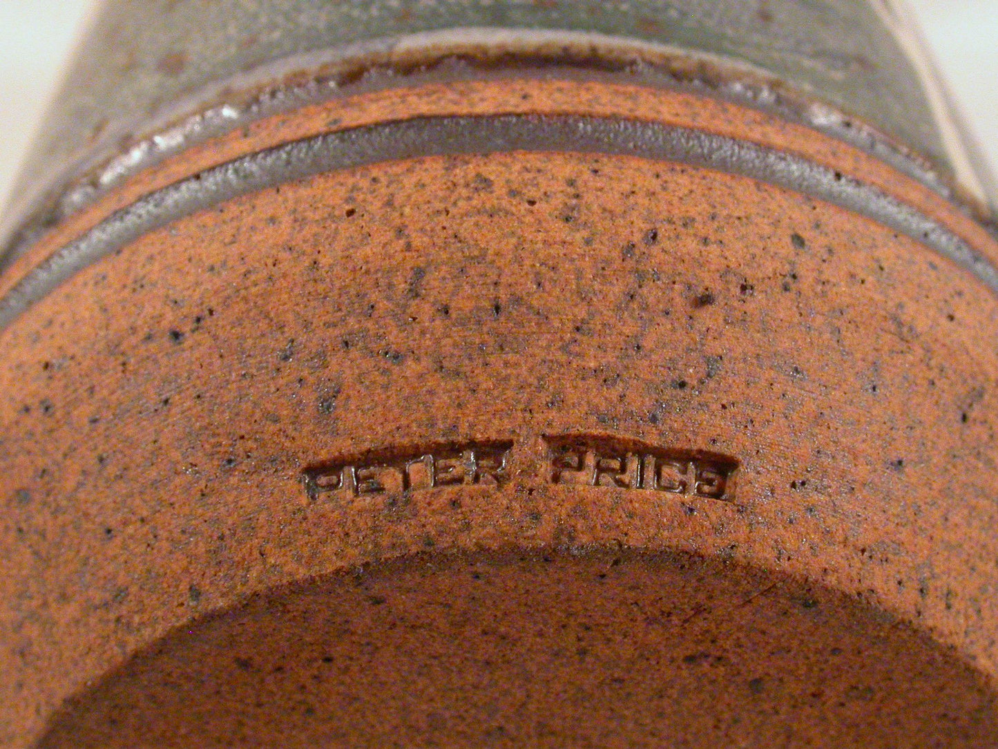 Stoneware Studio Pottery by Peter Price, Vintage Stoneware Pottery