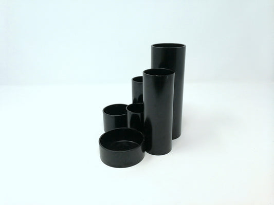 Original Tidy Tubs Desk Organizer | Solid Black | Platignum Tidy Tubs made in England