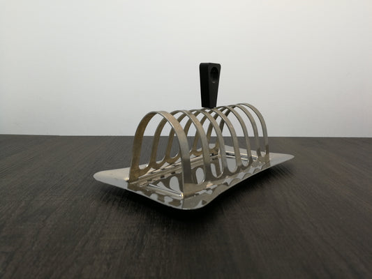 Art Deco Bakelite and Stainless Steel Toast Rack