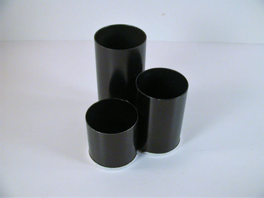 Black Metal Deyhle Desk Organizer, Cylindrical desk organizer made in Germany, Heavy Duty Metal Desk Organizer,Vintage Office Supply