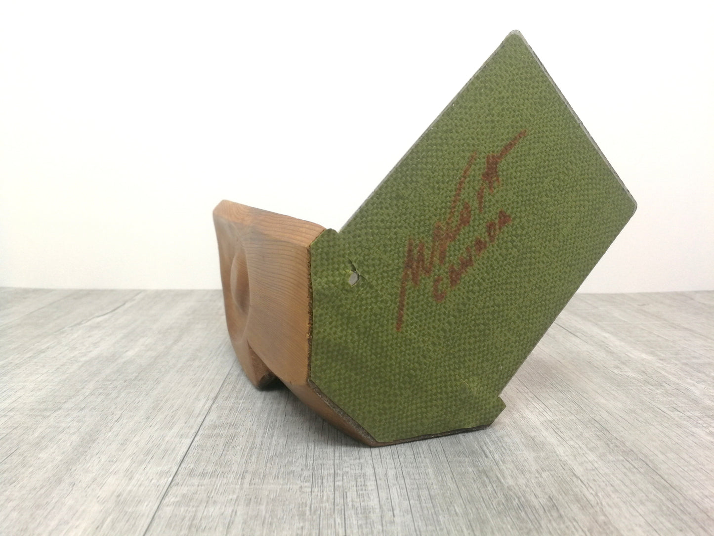 Wood Owl Mid Century Bookend | Carved Cedar Owl