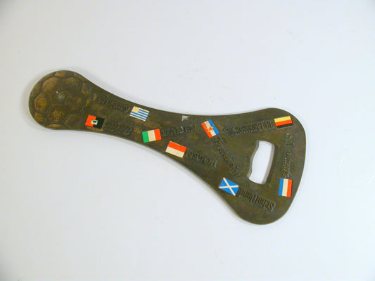 WEST GERMANY, 1974 World cup bottle opener, Vintage Soccer Sporting Memorabilia