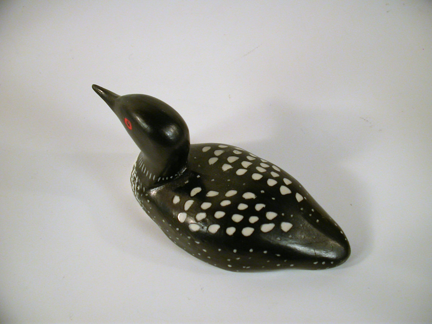 Wilma Verch Vintage Porcelain Pottery, Common Loon Porcelain Handcrafted / Handpainted 1980's