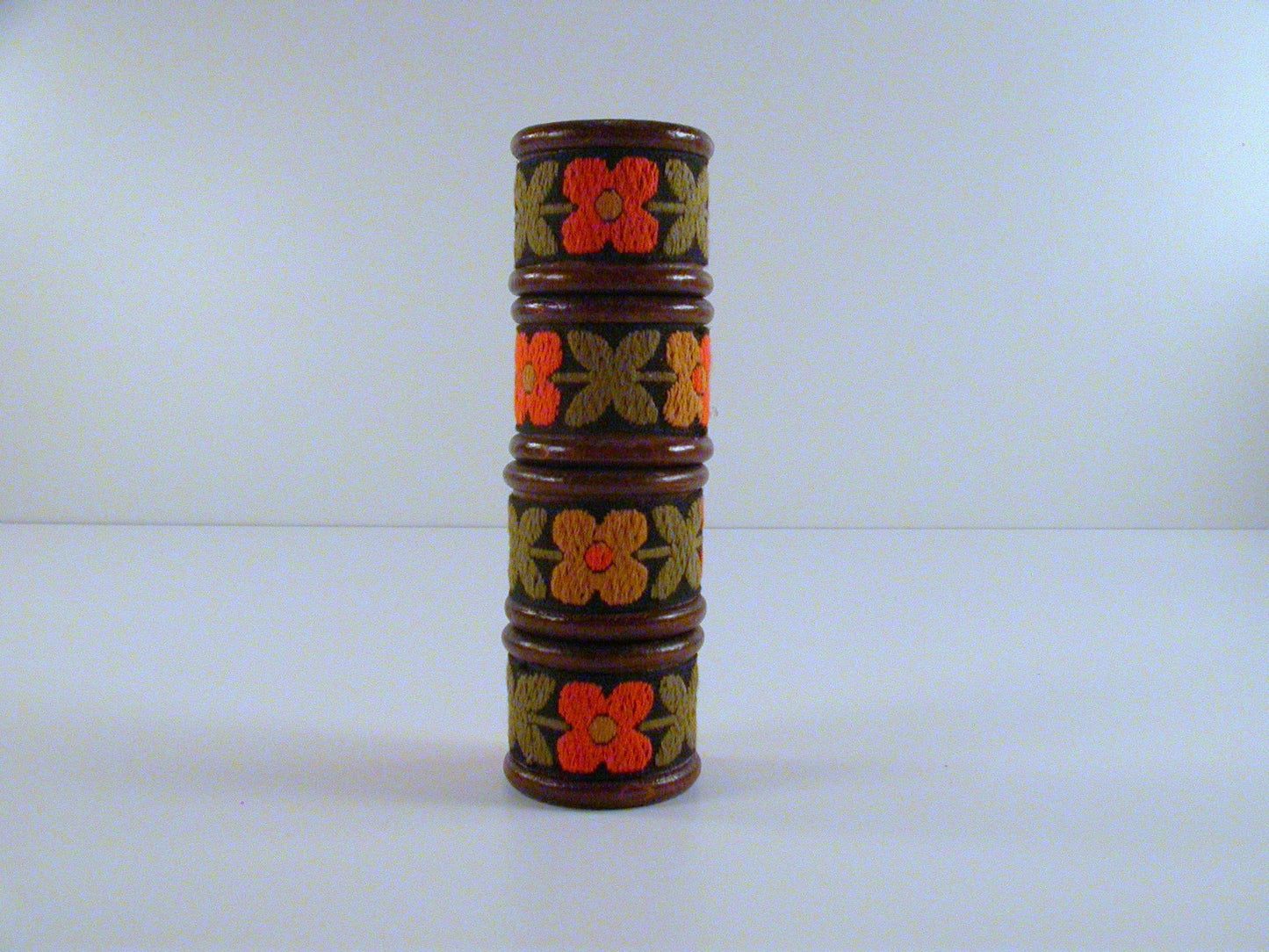 Wood Napkin Rings | Set of 4 Vintage Napkin Rings| Made in Austria