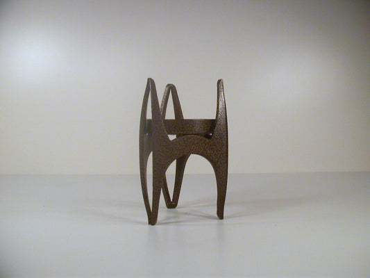 Brutalist Vintage Centaur Candle Stand | MetalcCandle Stand
