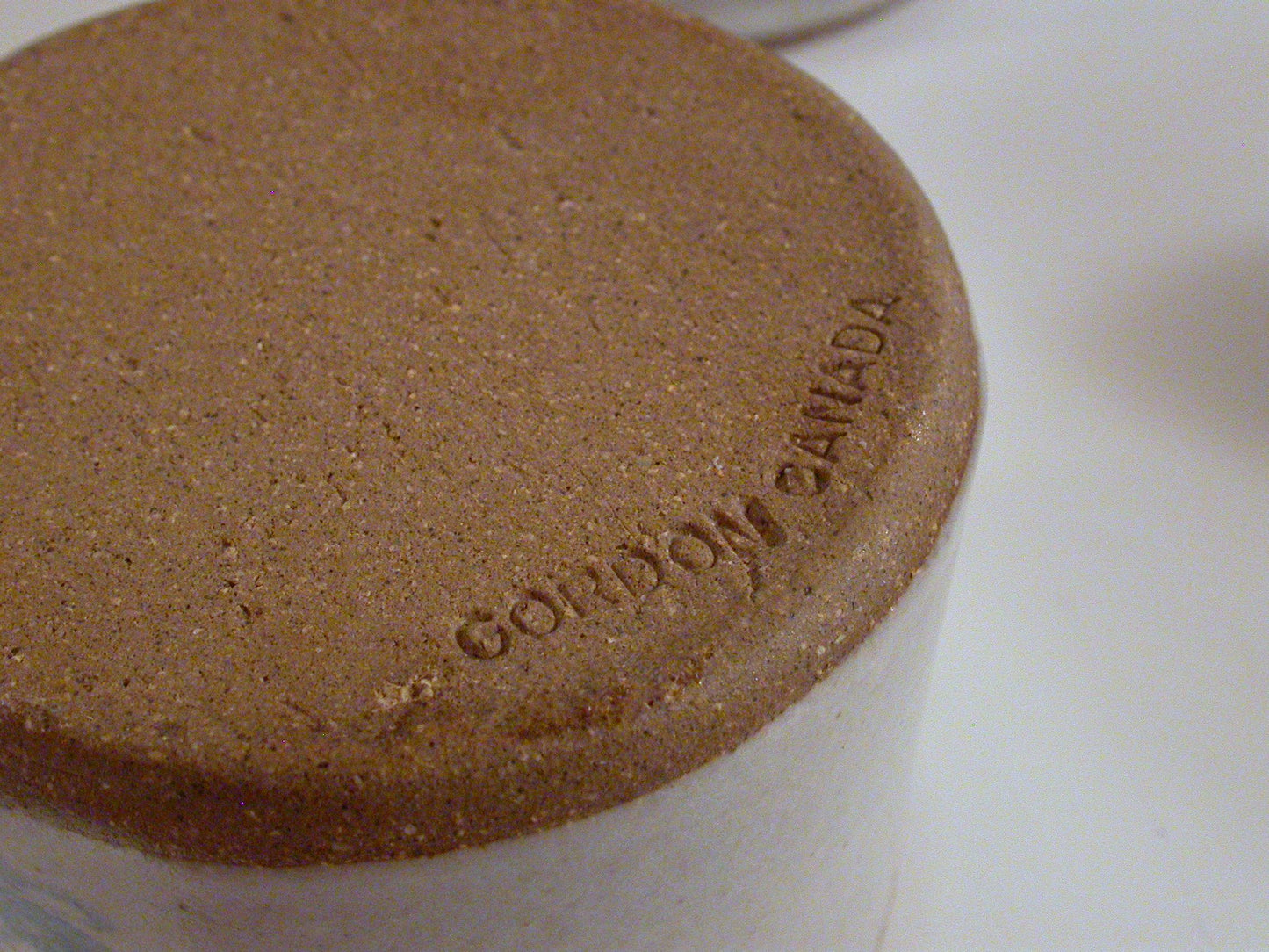 Gordon Pottery Elora Ontario, Vintage Stoneware, Salt Glaze