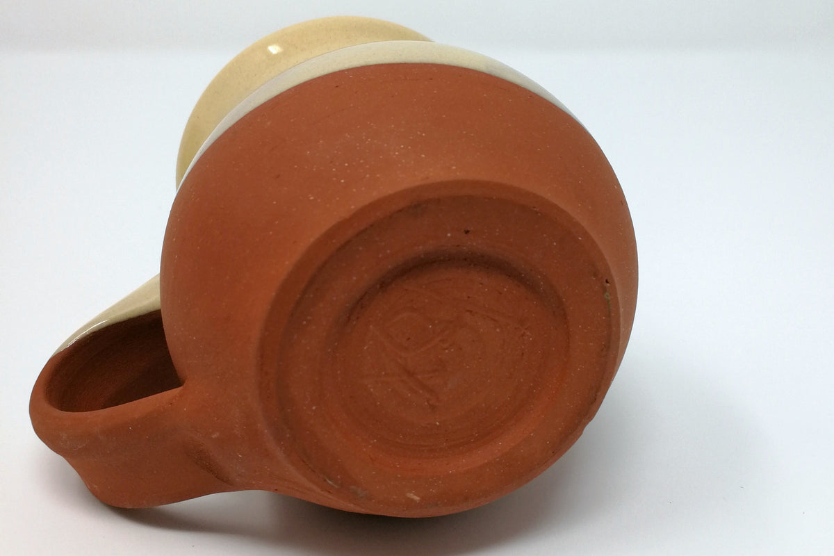 Fox Studio Pottery | Ceramic Mug with Half Glaze Dip