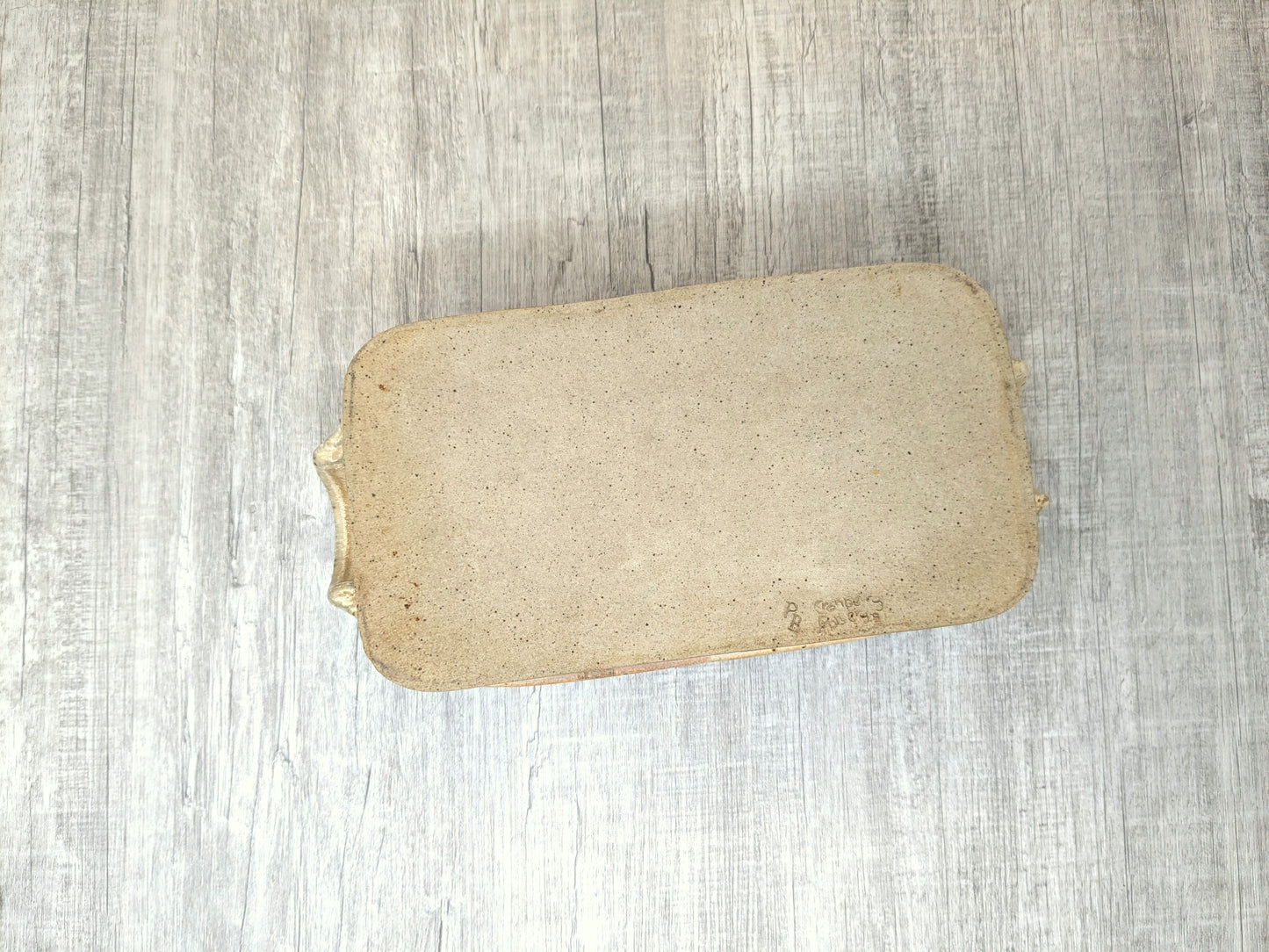 Cranberry Pottery Powel River | White Stoneware Baking Dish
