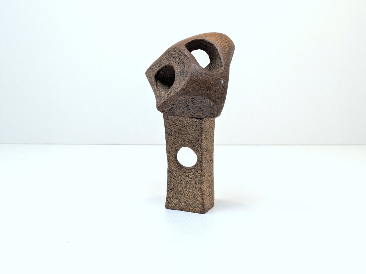 Abstract Stoneware Sculpture | Ceramic Art Sculpture
