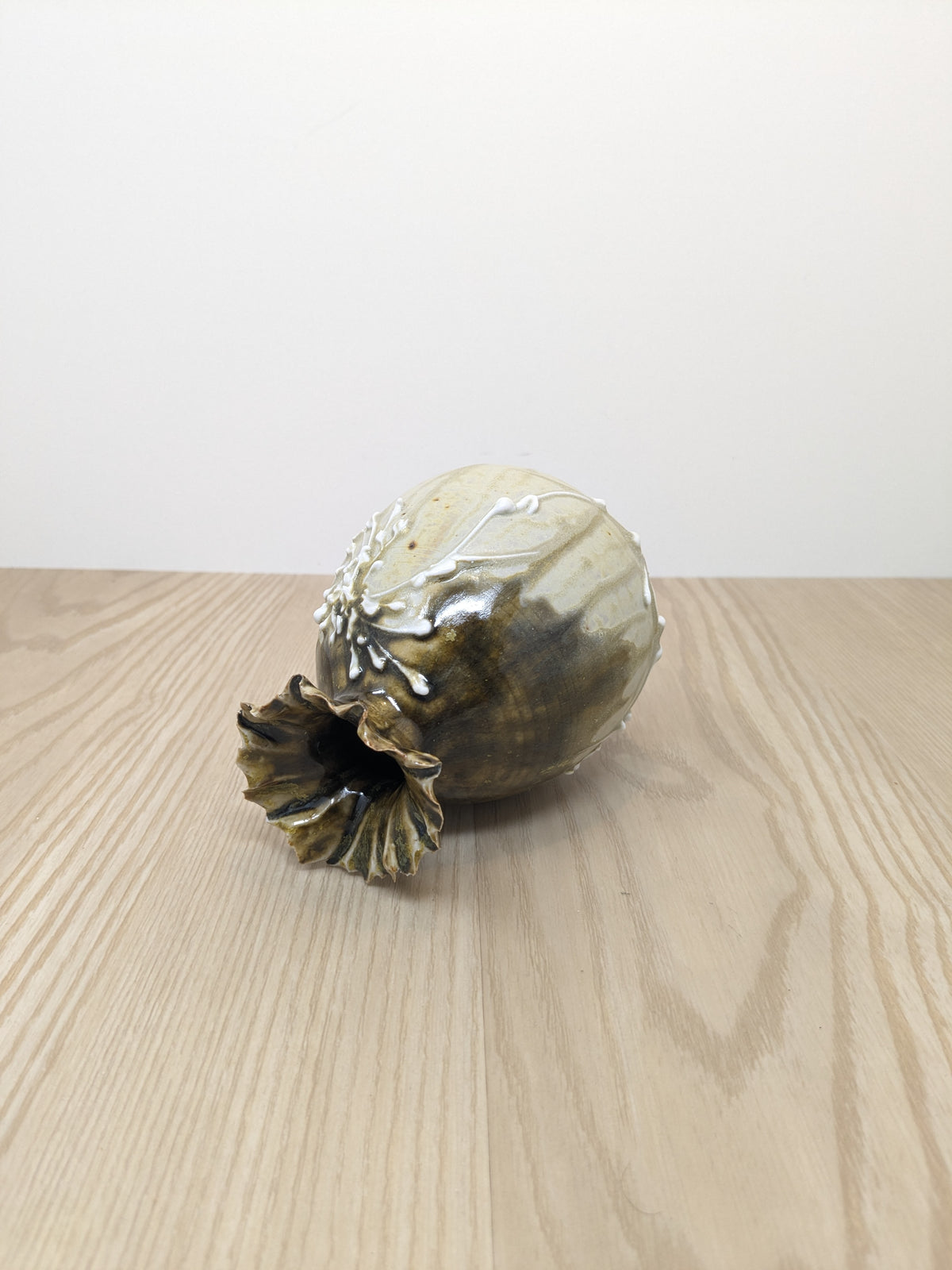 Larry Aguilar Stoneware Vase |