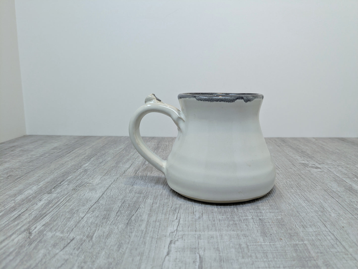 Alain Favre Studio Pottery Mug | Bison Themed Ceramic Pottery