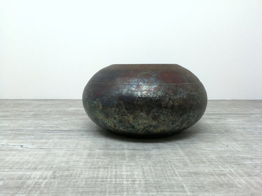 Raku Vase | Algis Bubnys Pyromania Pottery