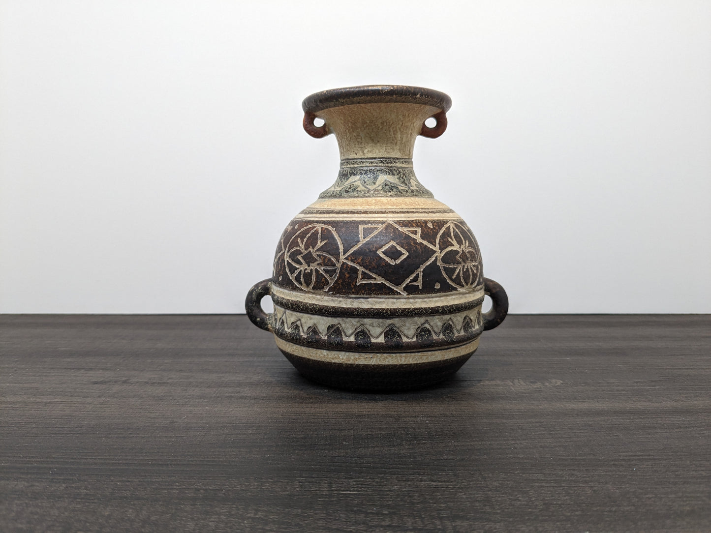 Italica Ars Vintage Pottery | Mid Century Italian Ceramic Vase