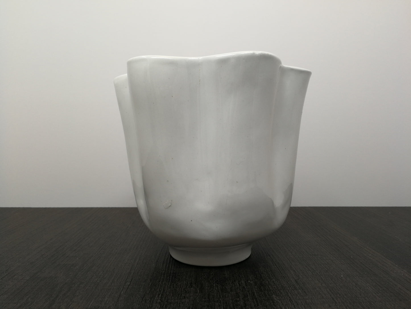 Shelley Ceramic Jelly Mould | British Ceramic White Ironstone Pottery | Art Deco Kitchen Decor  | Ceramic Jelly Mould