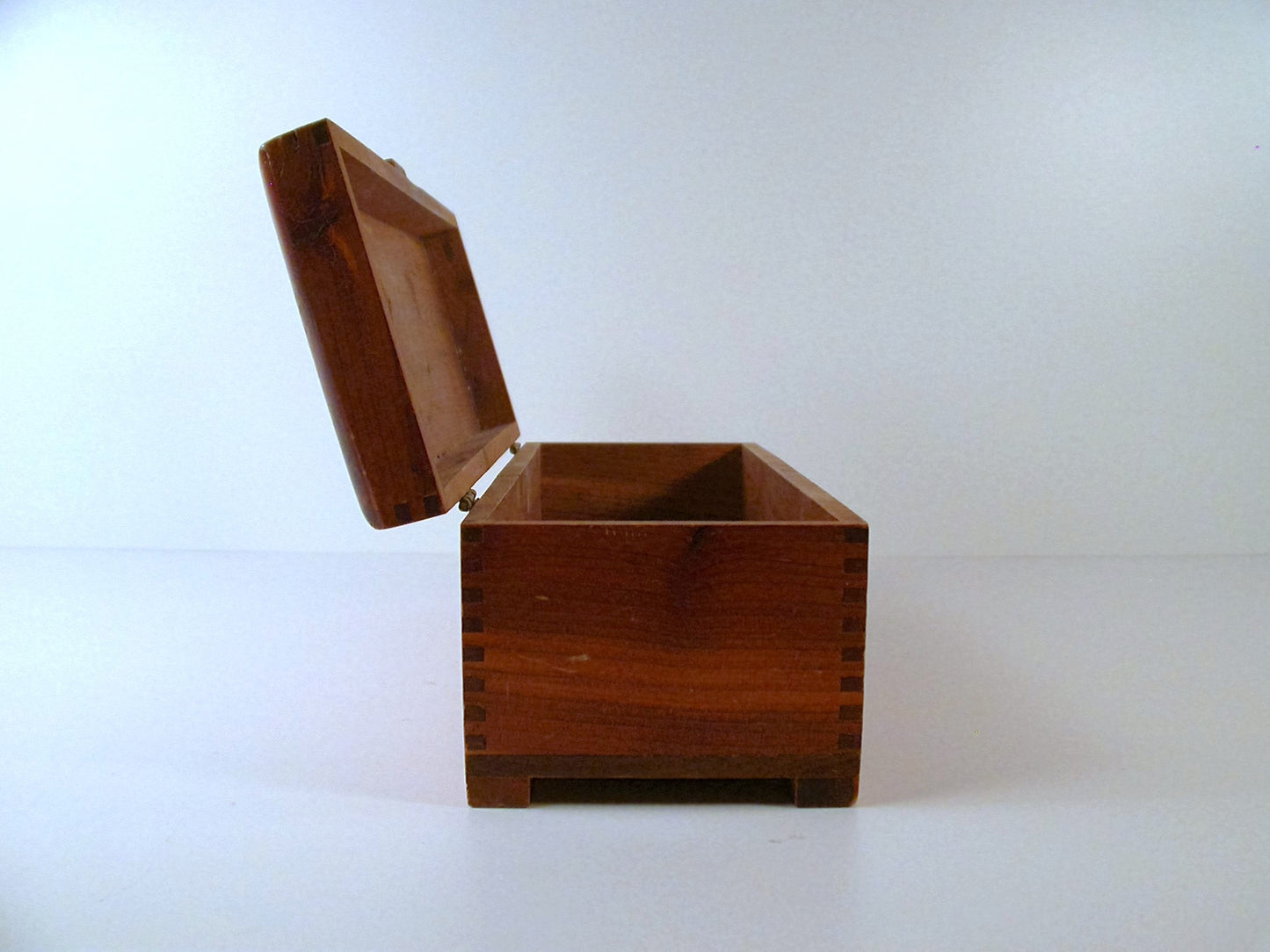 Vintage Spanish Cedar Wood Box | Vintage Rectangular Wood Box | Art Deco Cedar Box