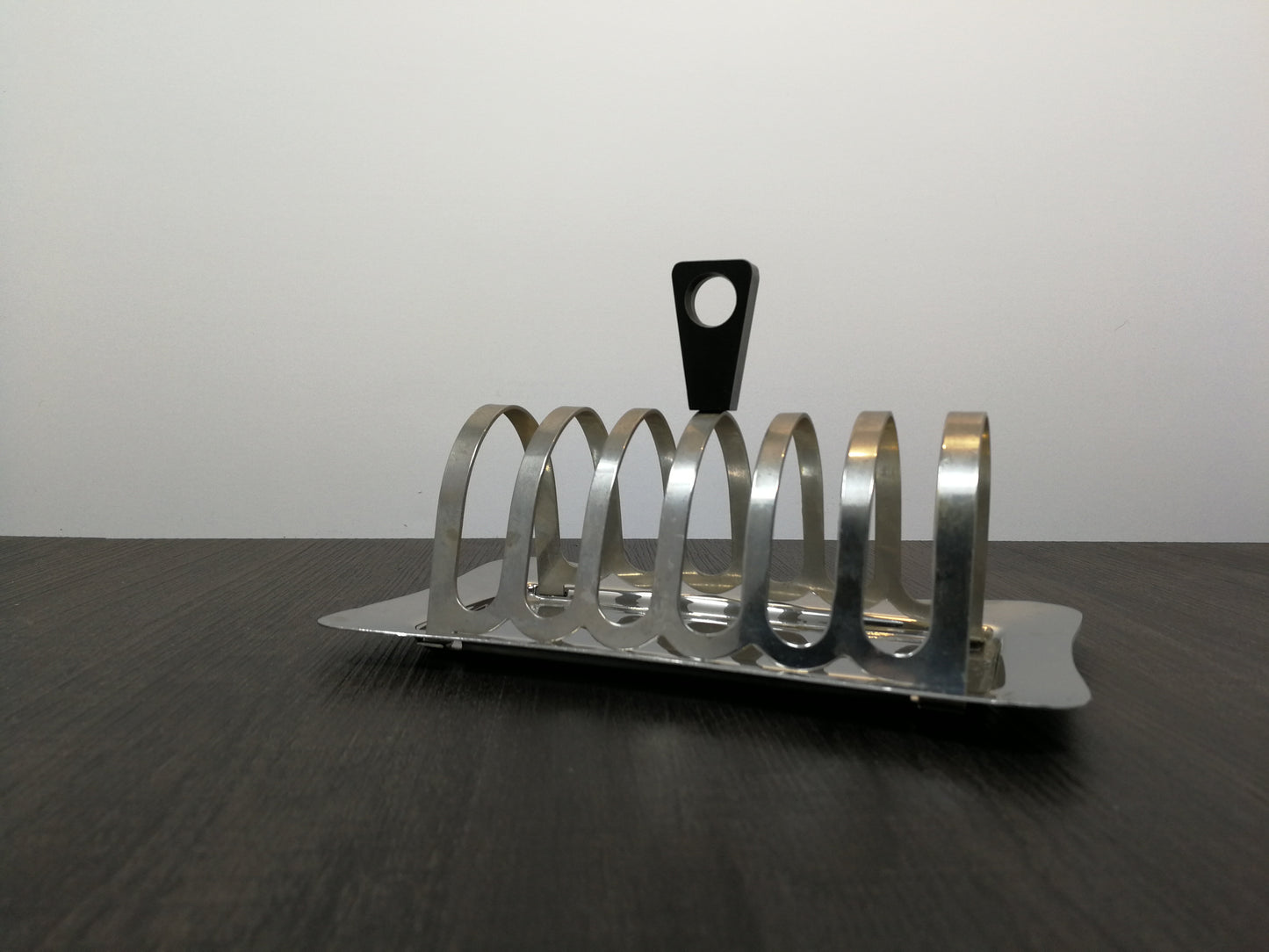 Art Deco Bakelite and Stainless Steel Toast Rack