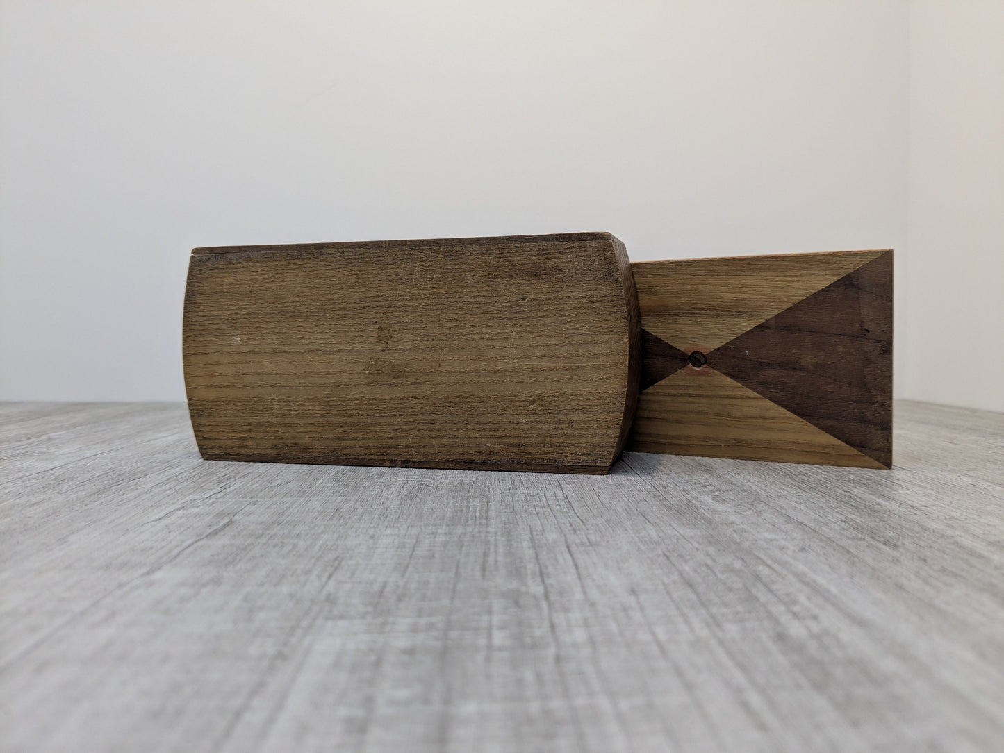 Art Deco Wood Box | Oak & Walnut Wood Box