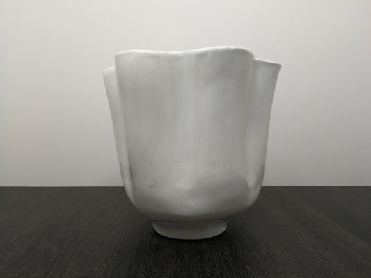 Shelley Ceramic Jelly Mould | British Ceramic White Ironstone Pottery | Art Deco Kitchen Decor  | Ceramic Jelly Mould