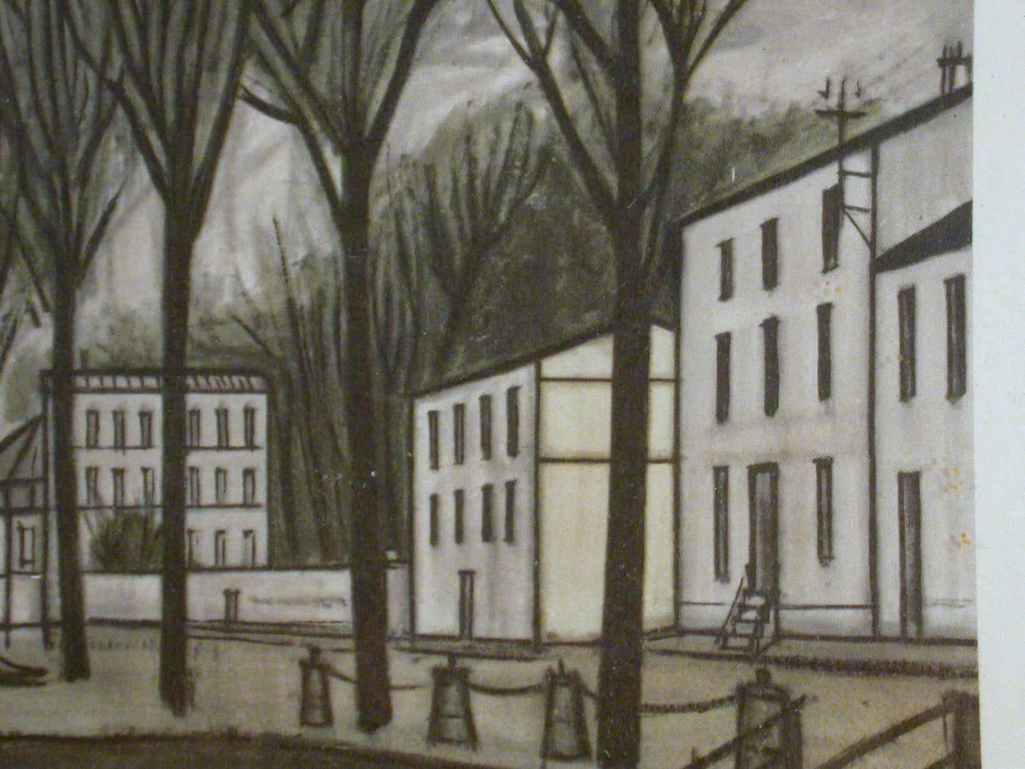 Bernard Buffet Print 1955 | Vintage Framed Bernard Buffet Lithograph