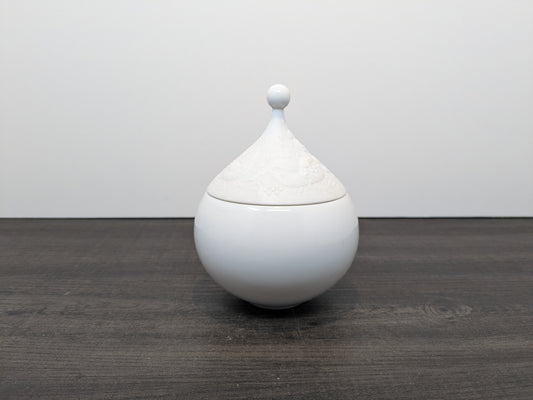 Bjørn Wiinblad Porcelain Lidded Jar | " The Magic Flute" Pattern for Rosenthal Germany