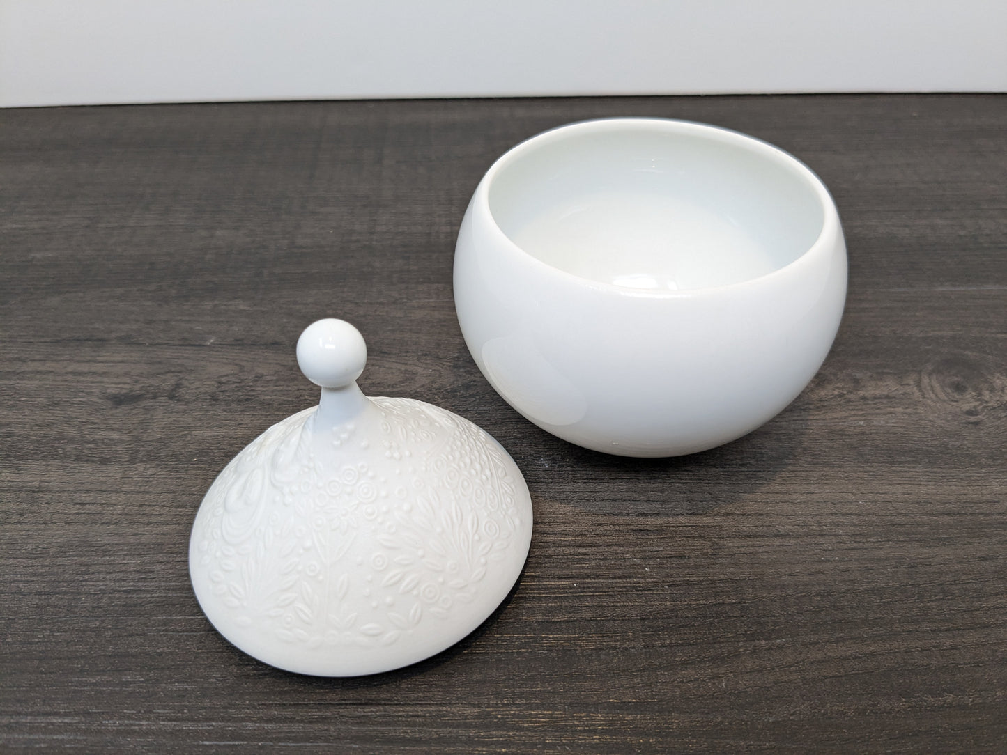 Bjørn Wiinblad Porcelain Lidded Jar | " The Magic Flute" Pattern for Rosenthal Germany