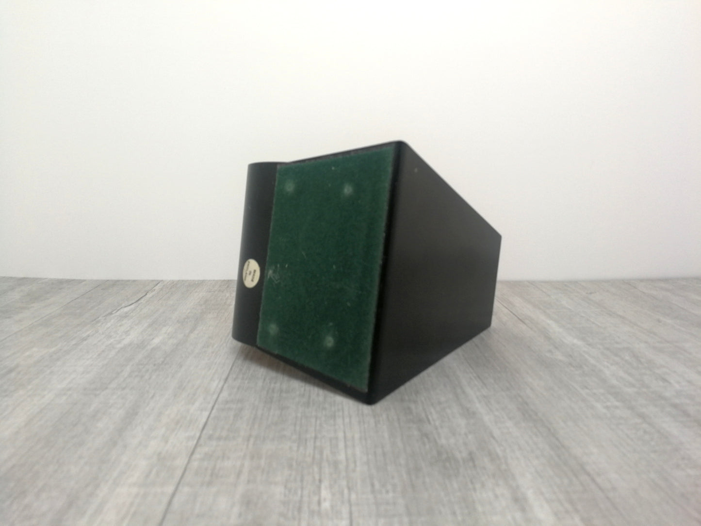 Mid Century Coil Bookend | Black Powder Coated  Office Organizer | Spring Coil Book Holder