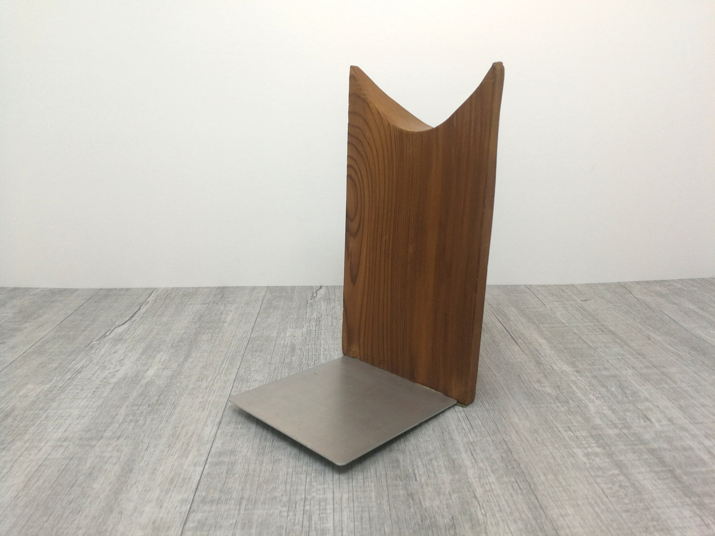 Wood Owl Mid Century Bookend | Carved Cedar Owl