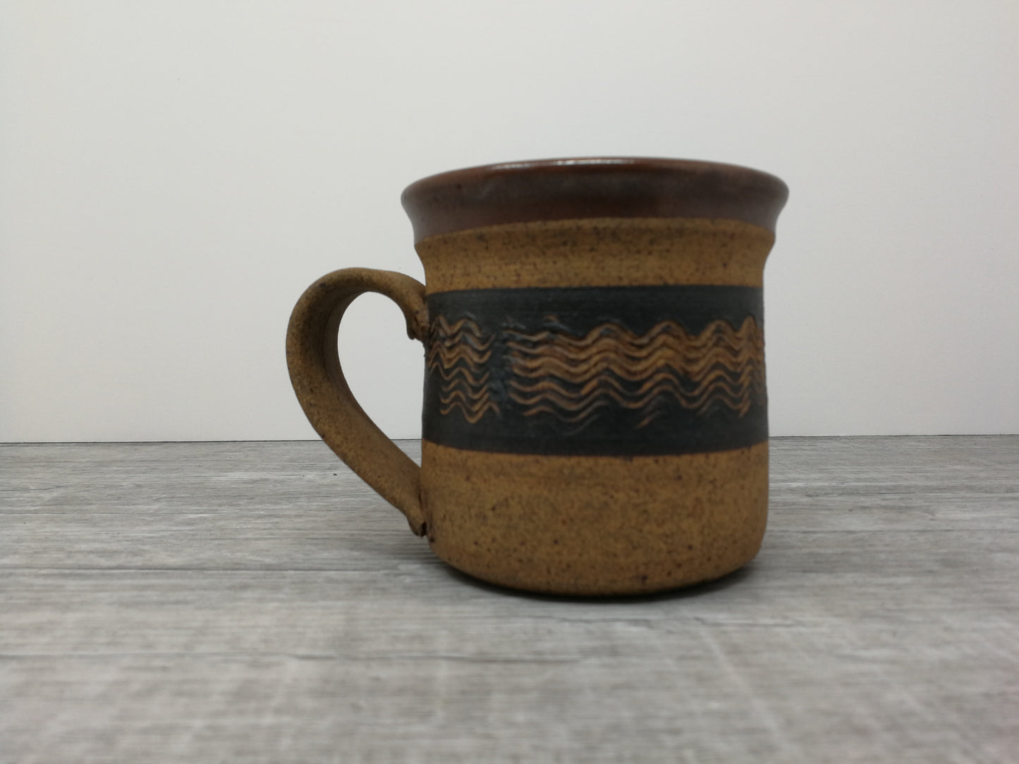 Studio Pottery Stoneware Mug | Bruce Vallance Hand Thrown Pottery