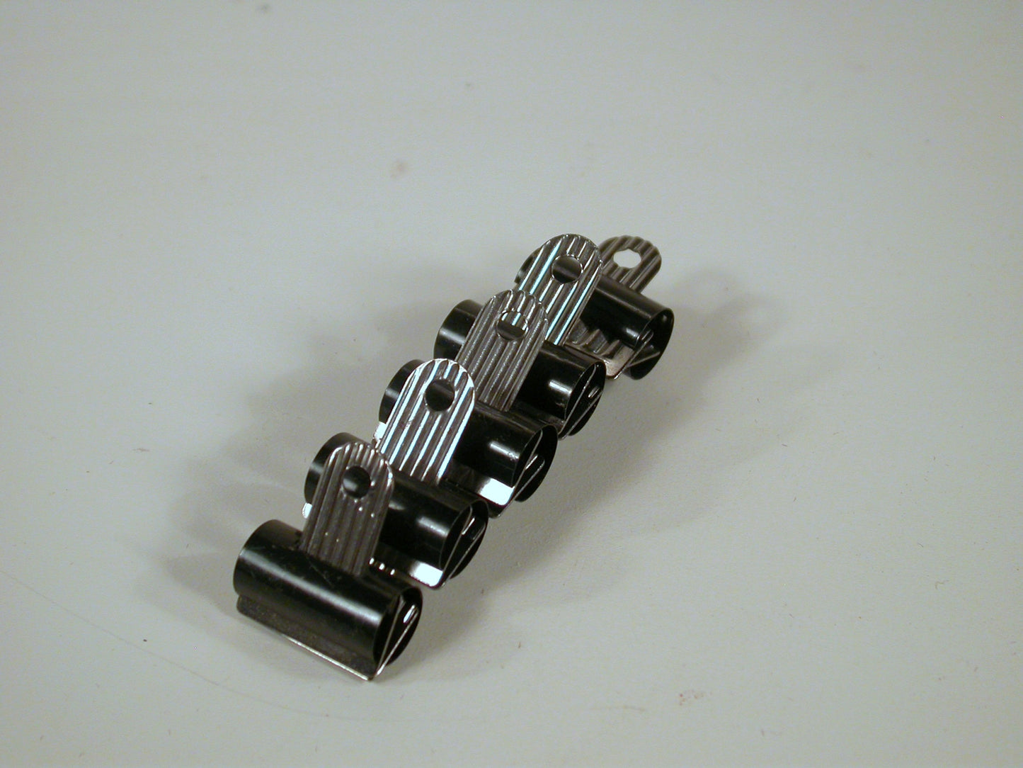5 Small Bulldog Vintage Paperclips. Made in England Vintage Office Supply, Medium Paper clips 3/4"