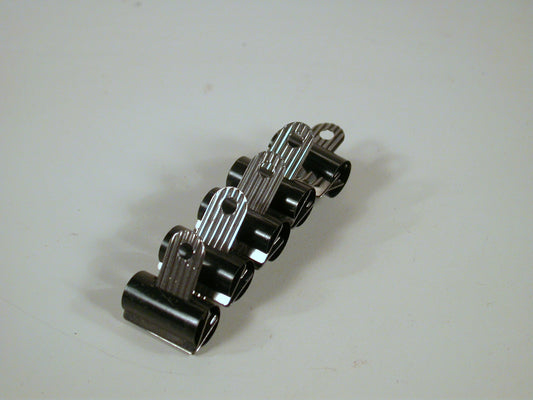 5 Small Bulldog Vintage Paperclips. Made in England Vintage Office Supply, Medium Paper clips 3/4"