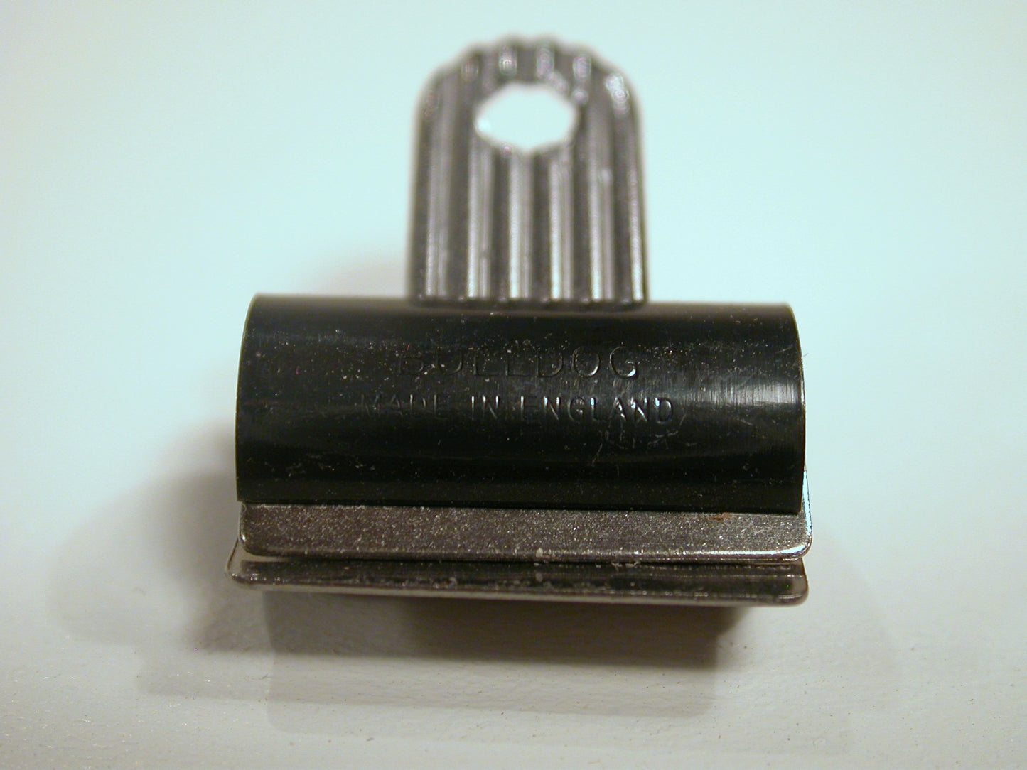 5 Small Bulldog Vintage Paperclips. Made in England Vintage Office Supply, Medium Paper clips 3/4"
