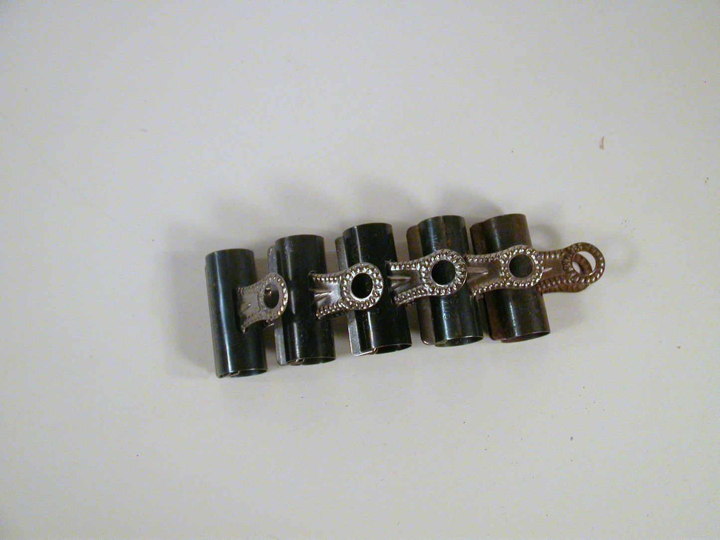 5 Bulldog Vintage Paperclips. Made in England Vintage Office Supply, Medium Paper clips 1.25"