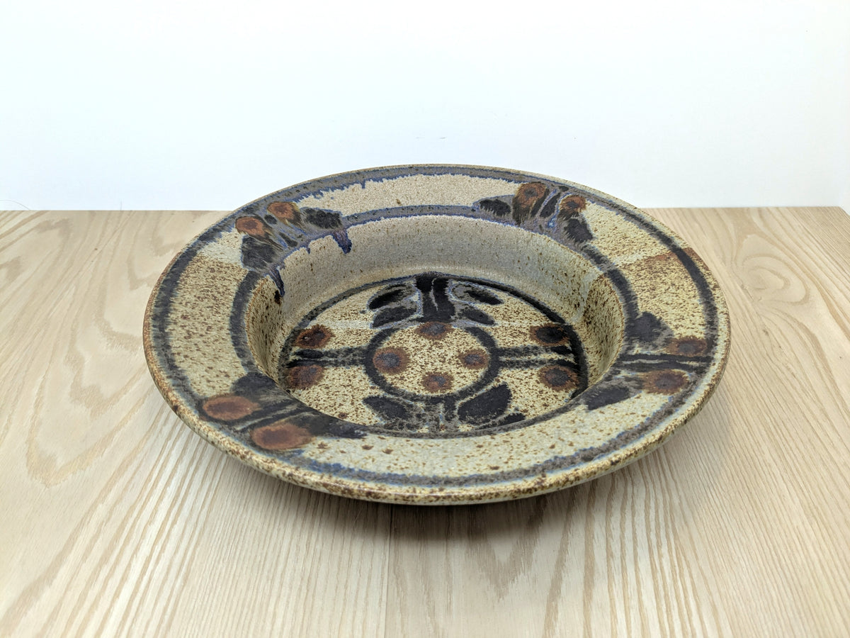 Byron Johnstad Stoneware Serving Bowl | Large Studio Pottery Bowl