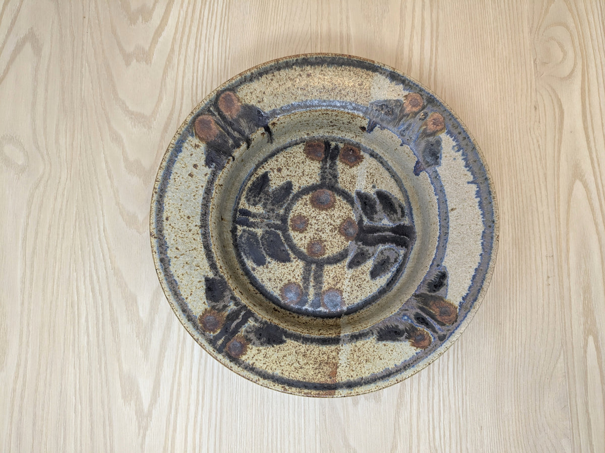 Byron Johnstad Stoneware Serving Bowl | Large Studio Pottery Bowl