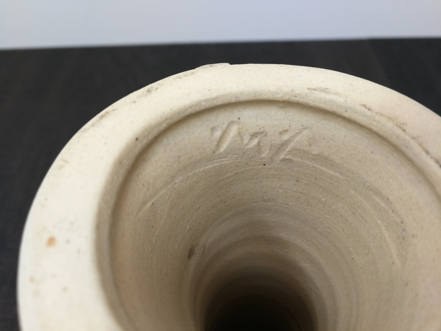 Mid Century Scan Design Hand Made Candle Stand |  Studio Pottery